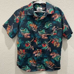 Jurassic World Boys’ Graphic Button Up Shirt - Size 7/8